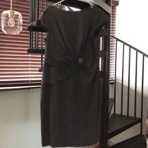 Casual work dress, fits just below the knee